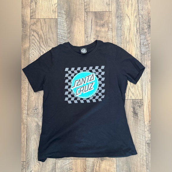 Santa Cruz Skateboards Tops - (2) Santa Cruz Skateboards Womens Tees. Size Medium